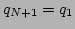 $q_{N+1}=q_1$