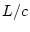 $L/c$
