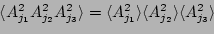 \begin{displaymath}
\partial_t \left(\langle A_{j_1}^2 A_{j_2}^2 \rangle
-\la...
...\right) =
O({\epsilon}^4) \quad (j_1, j_2 \in {\cal B}_N)
\end{displaymath}