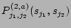 $P^{(4,a)}_{j_1, j_2, j_3, j_4} (s_{j_1}, s_{j_2}, s_{j_3}, s_{j_4})
$