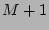 $M/N$