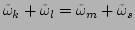 $ \tilde{\omega}_k+\tilde{\omega}_l=\tilde{\omega}_m+\tilde{\omega}_s$