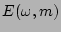 $E(\omega,m)$