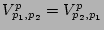 $V_{\bldp_1,\bldp_2}^{\bldp} = V_{\bldp_2,\bldp_1}^{\bldp}$