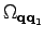 $ \Omega _{\textbf{q}\textbf{q}_1}$
