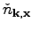 $ \check{n}_{\textbf{k},\textbf{x}}$