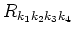 $R_{k_1 k_2 k_3 k_4}$