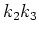 $k_2 k_3$
