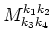 $M^{k_1 k_2}_{k_3 k_4}$