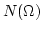 $N(\Omega)$