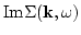 ${\rm Im} \Sigma({\bf k},\omega)$