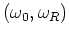 $(\omega _0,\omega _R)$