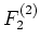 $F_2^{(2)}$