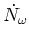 $\displaystyle \dot N_\omega$