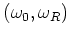 $(\omega _0,\omega _R)$