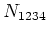 $N_{1234}$