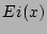 $ Ei(x)$